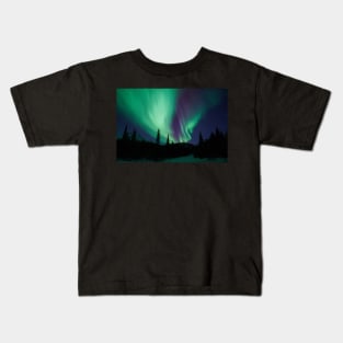 Alaskan Northern Lights Kids T-Shirt